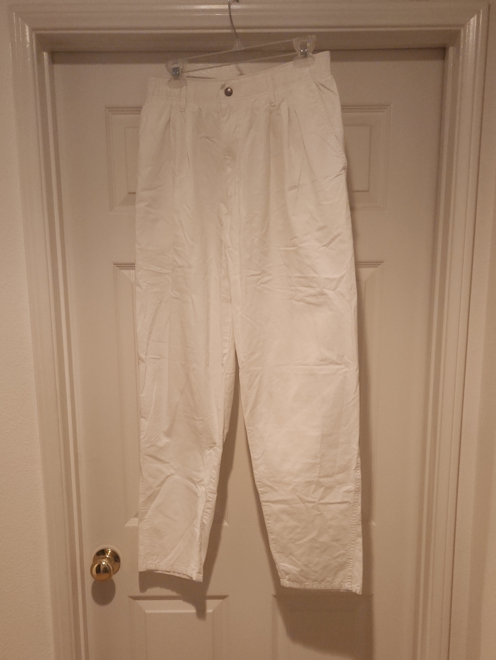 OP Men's White Chino Pants - Straight Fit